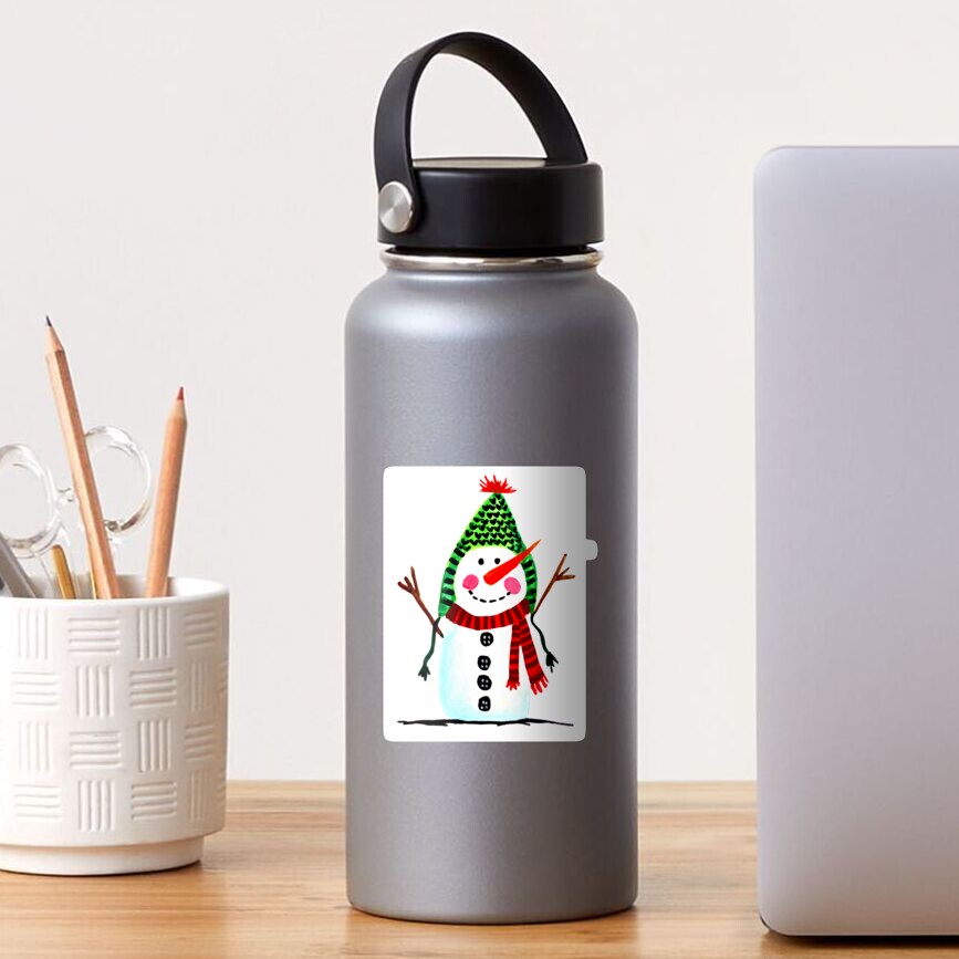 Snowman Sticker