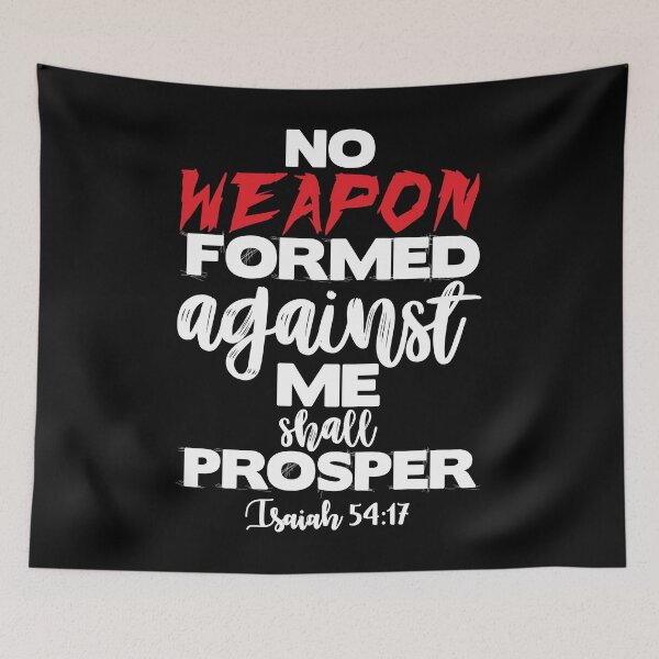 Item preview, Isaiah 54:17 designed and sold by plushism.