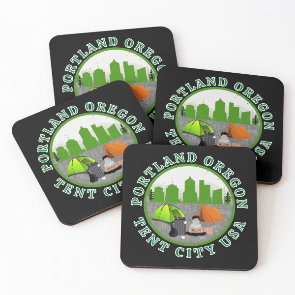Item preview, Portland Oregon Tent City USA designed and sold by MojaveTradePost.