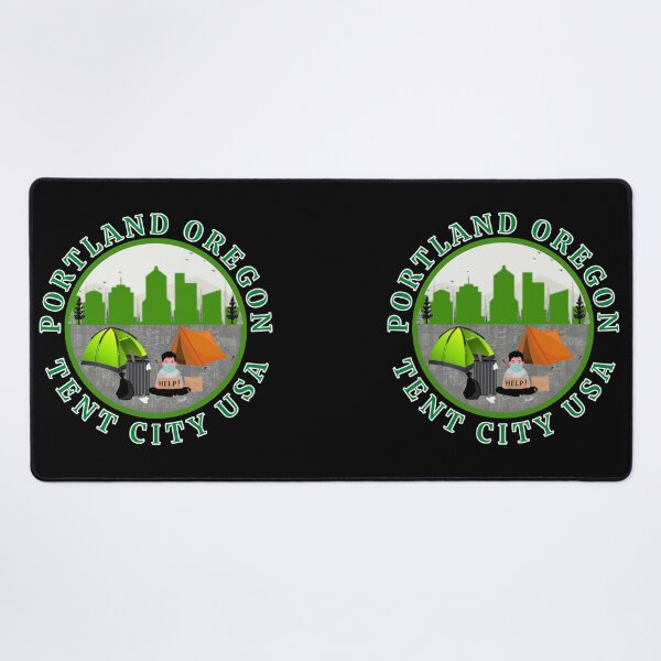 Item preview, Portland Oregon Tent City USA designed and sold by MojaveTradePost.