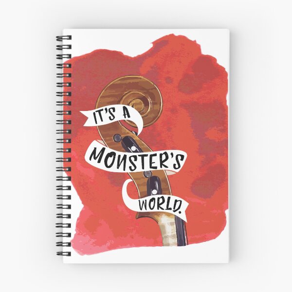 Item preview, It's a monster's world [This Savage Song] designed and sold by jellyfable.