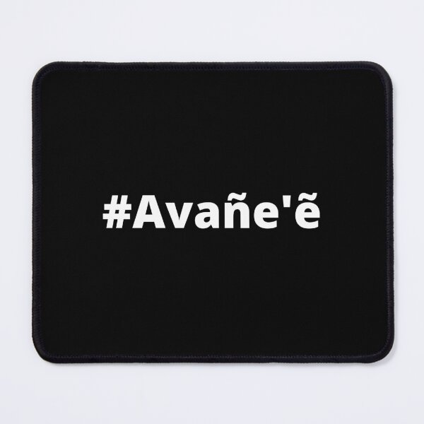 Item preview, Hashtag Avañe'ẽ - Guaraní language designed and sold by HashtagZone.