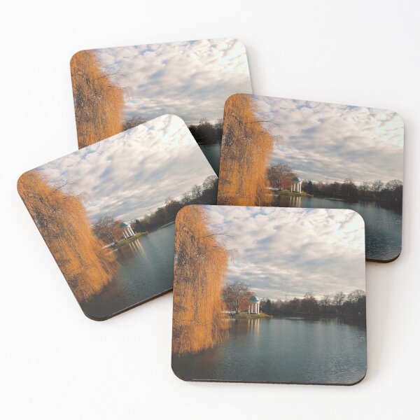 Item preview, Nature photography winter lake sunset designed and sold by Aline22.