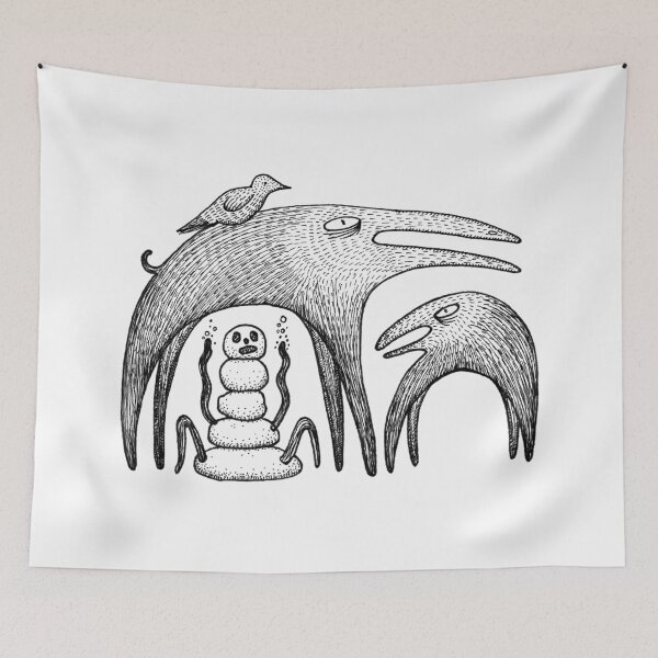 Item preview, Wolves Cave Drawing designed and sold by Owl-n-bear.