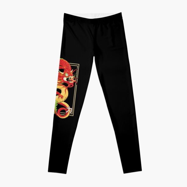 Women's Chinese Dragon Leggings