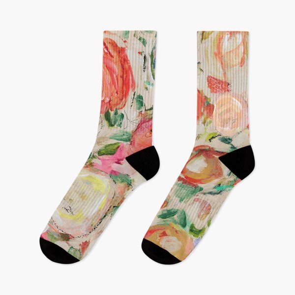 Item preview, Abstract floral roses  designed and sold by Sue Zipkin.