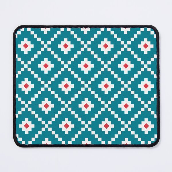 Item preview, Geometric Diamonds Pattern - Teal designed and sold by Daisy Beatrice.