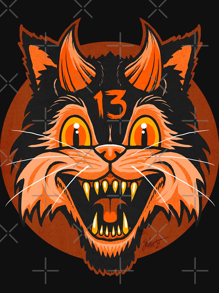 Thumbnail 7 of 7, Classic T-Shirt, FrightFall2021: Bad Luck designed and sold by ChadSavage.