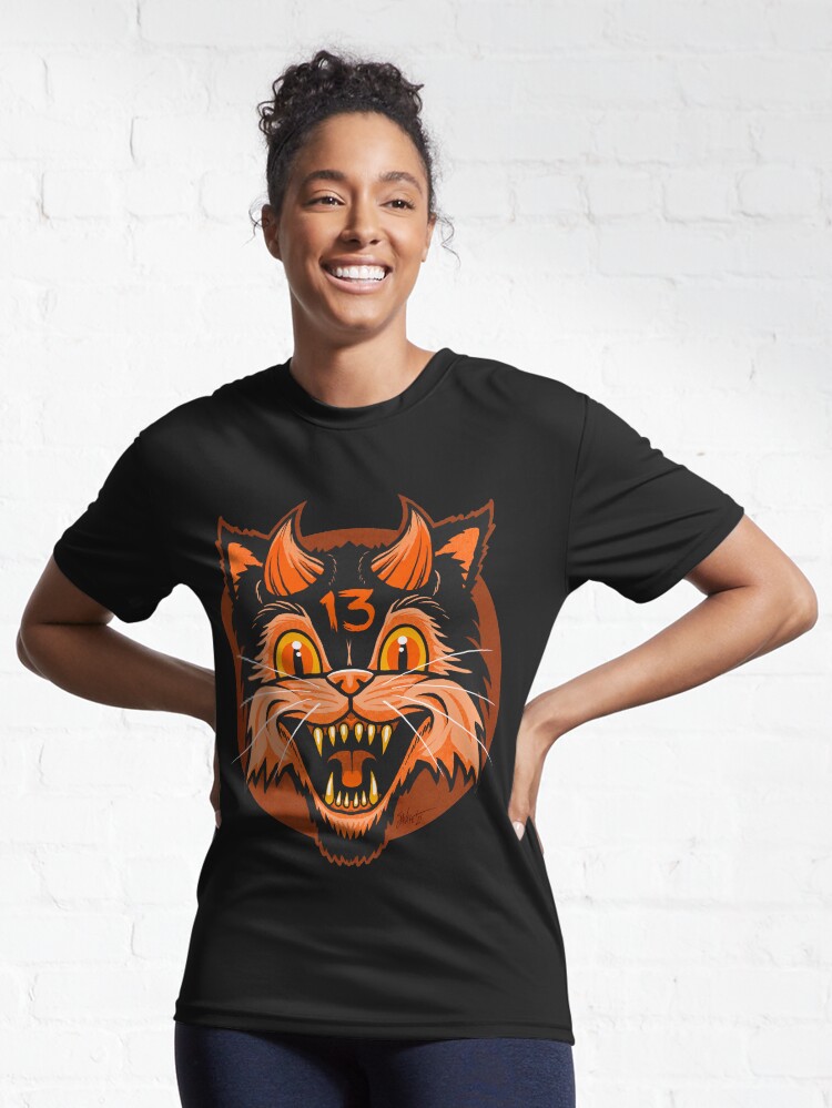 Thumbnail 6 of 7, Active T-Shirt, FrightFall2021: Bad Luck designed and sold by ChadSavage.