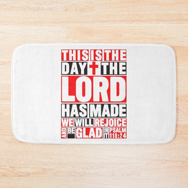 Item preview, Psalm 118:24 This is the day the Lord has made designed and sold by plushism.