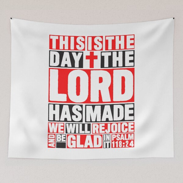 Item preview, Psalm 118:24 This is the day the Lord has made designed and sold by plushism.