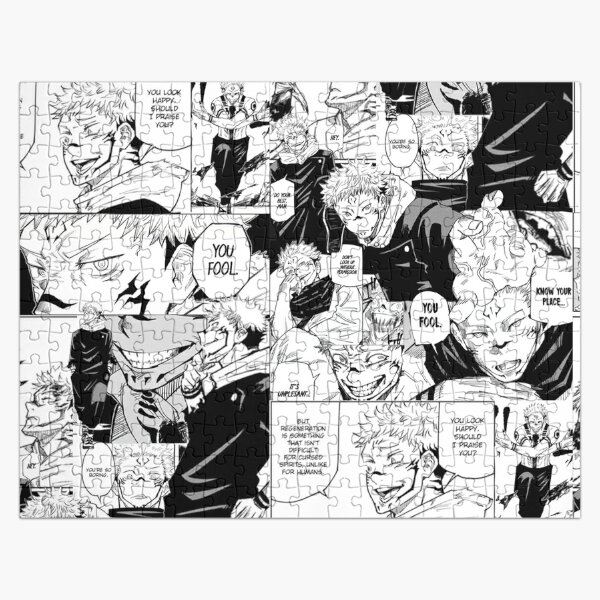 Sukuna Manga Strips  Jigsaw Puzzle for Sale by NikkieColla
