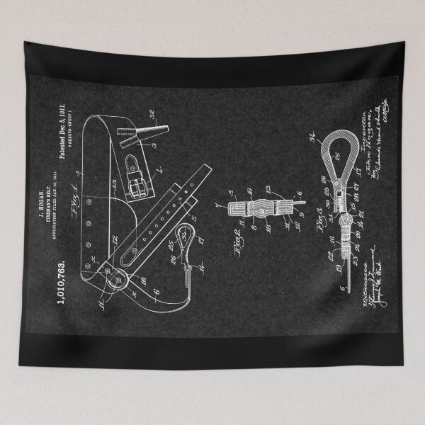 Item preview, Vintage Firefighter Patent 1911 designed and sold by PatentArt.