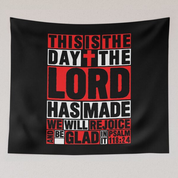 Item preview, Psalm 118:24 This is the day the Lord has made designed and sold by plushism.