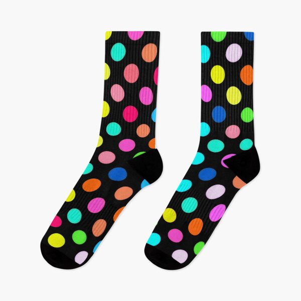 Item preview, polka dots trendy multicolor designed and sold by cutecrazytshirt.