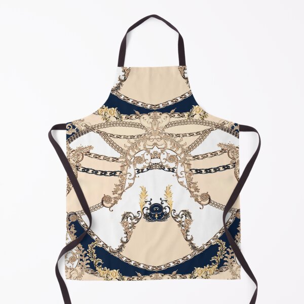 Item preview, Elegant 80s style chains rococo pattern  designed and sold by PG Illustration.