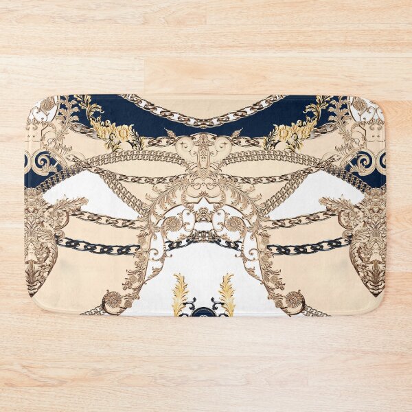 Item preview, Elegant 80s style chains rococo pattern  designed and sold by PG Illustration.