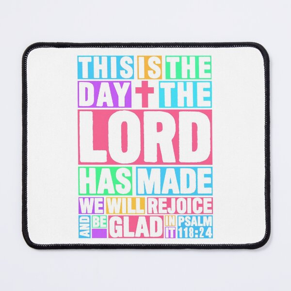 Item preview, Psalm 118:24 This is the day the Lord has made designed and sold by plushism.