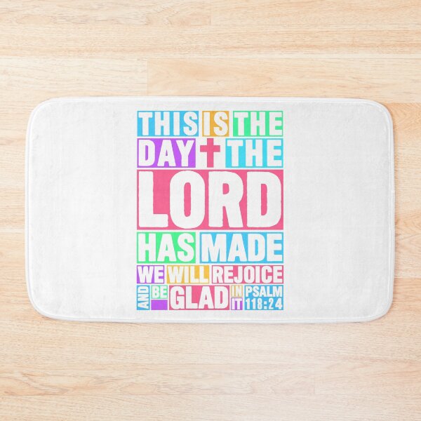 Item preview, Psalm 118:24 This is the day the Lord has made designed and sold by plushism.