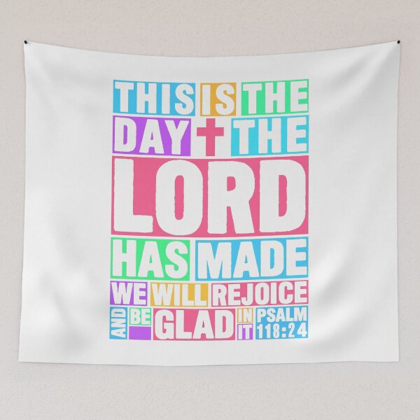 Item preview, Psalm 118:24 This is the day the Lord has made designed and sold by plushism.