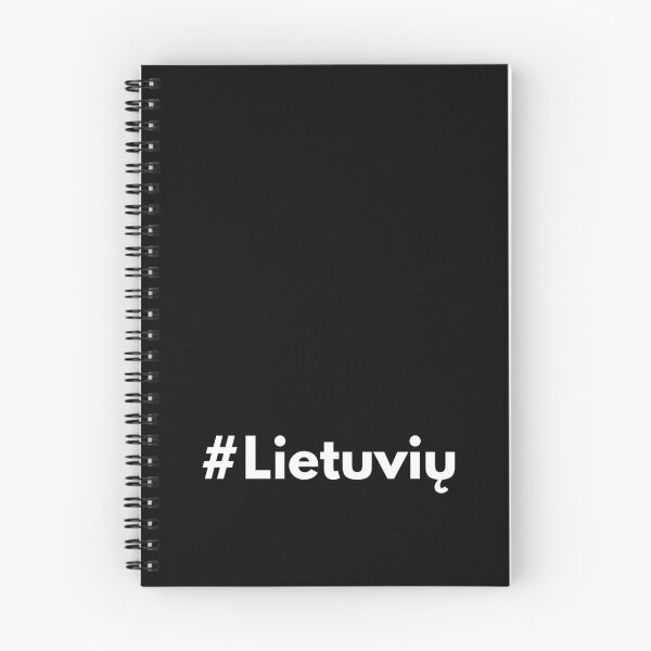 Item preview, Hashtag Lietuvių - Lithuanian language designed and sold by HashtagZone.