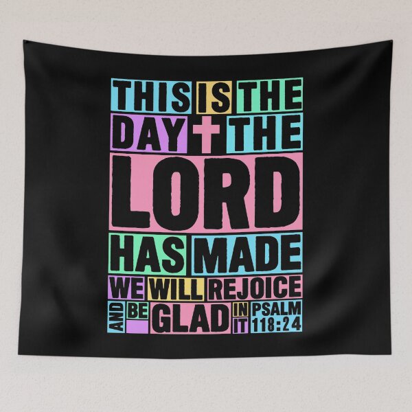 Item preview, Psalm 118:24 This is the day the Lord has made designed and sold by plushism.