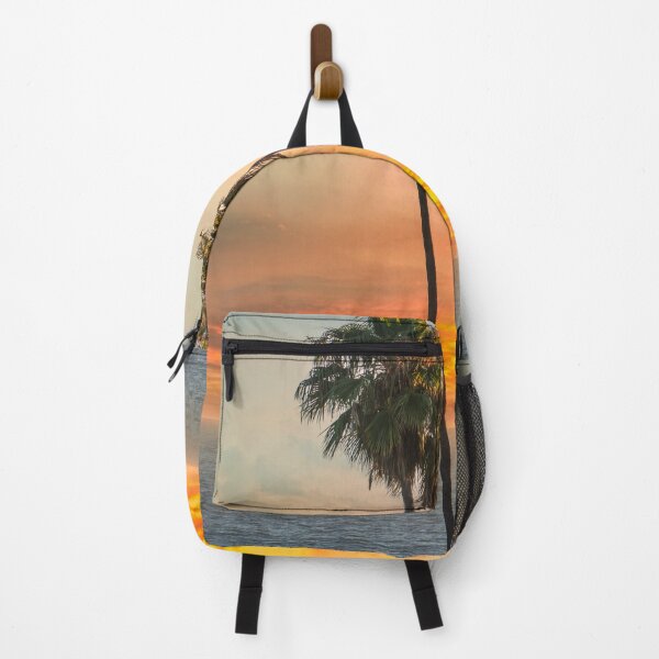 Item preview, Tropical Palm Tree Ocean Sunset designed and sold by newburyboutique.