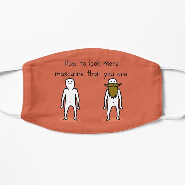 Hirsute head Flat Mask
