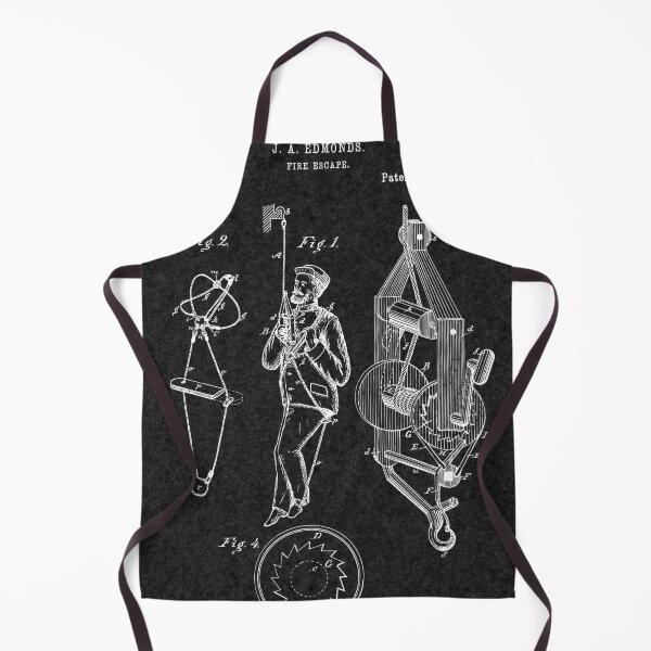 Item preview, Vintage Firefighter Patent 1883 designed and sold by PatentArt.