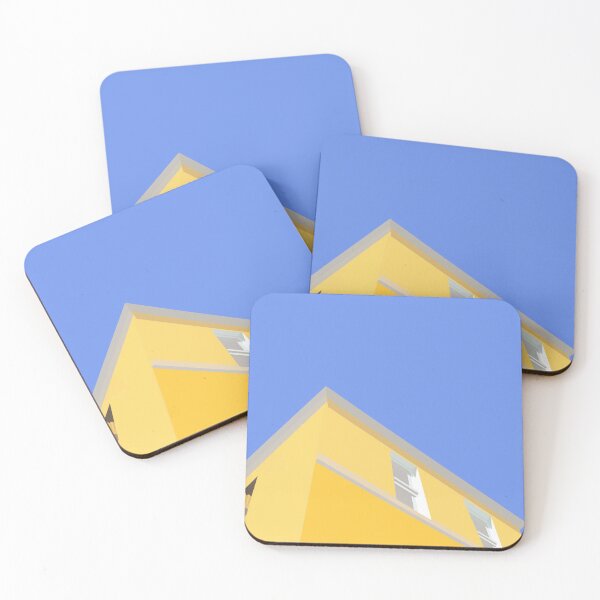Item preview, Yellow house and blue skies designed and sold by Briaking.