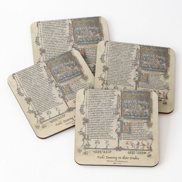 Item preview, Medieval Fools, Dancing in their Undies designed and sold by ebrawne.