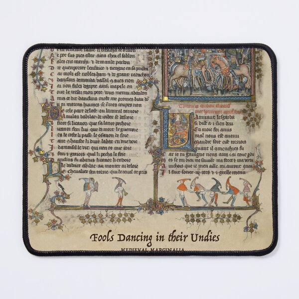 Item preview, Medieval Fools, Dancing in their Undies designed and sold by ebrawne.