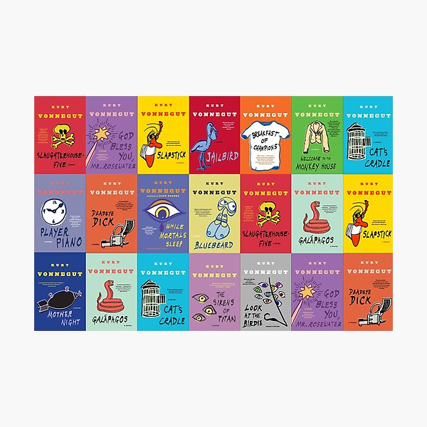 Item preview, The Works of Kurt Vonnegut  designed and sold by bibliophan.