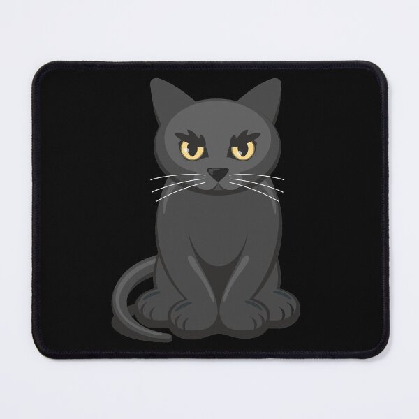 Item preview, angry Cute cat cartoon characters illustrations. angry cats with heart shaped noses, angry fluffy kittens smiling designed and sold by COLORS STORE.