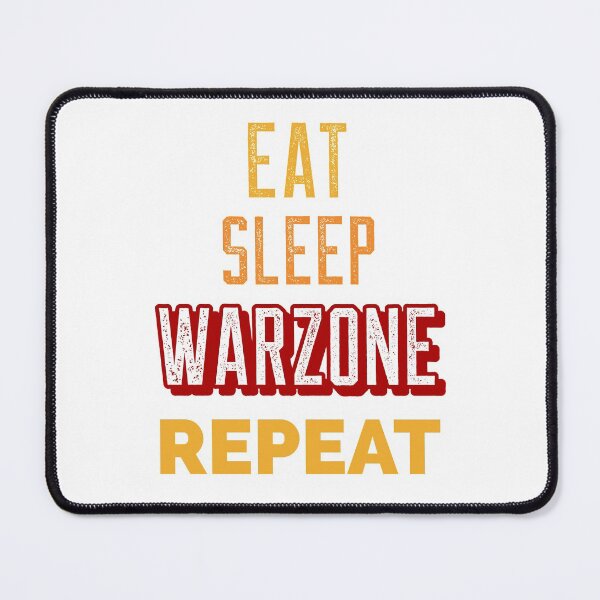 Item preview, Eat Sleep Warzone Repeat Mouse Pad designed and sold by henes88.