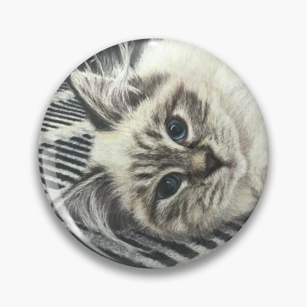 Item preview, Stunning Blue Eyed Siberian Cat| siberian cat lover designed and sold by NathBros.
