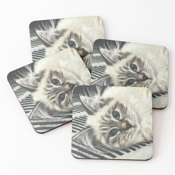 Item preview, Stunning Blue Eyed Siberian Cat| siberian cat lover designed and sold by NathBros.