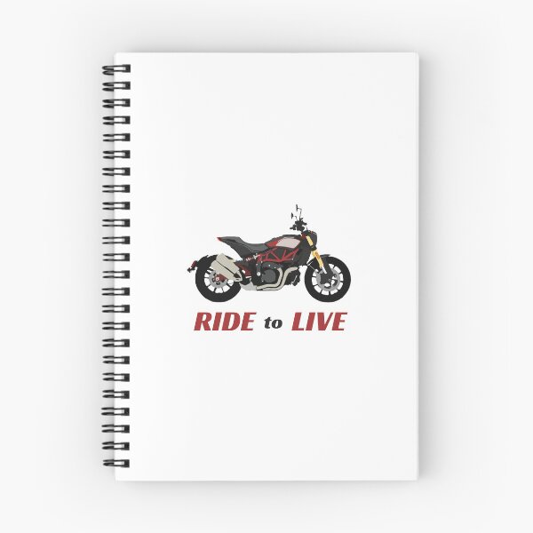 Item preview, Indian FTR 1200 with quote "Ride to Live" designed and sold by WiredDesigns.