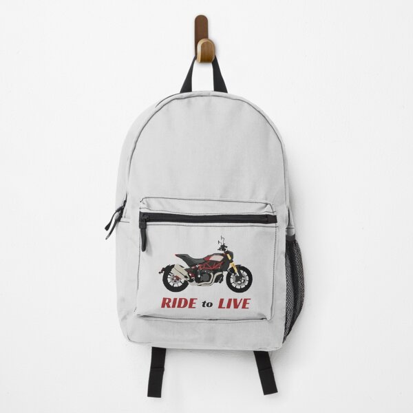 Item preview, Indian FTR 1200 with quote "Ride to Live" designed and sold by WiredDesigns.