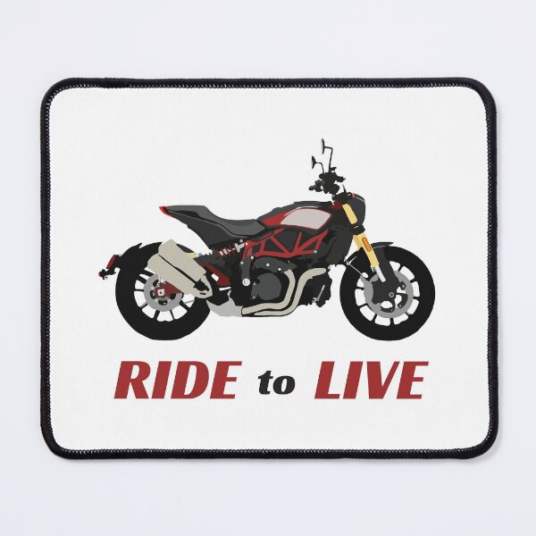 Item preview, Indian FTR 1200 with quote "Ride to Live" designed and sold by WiredDesigns.