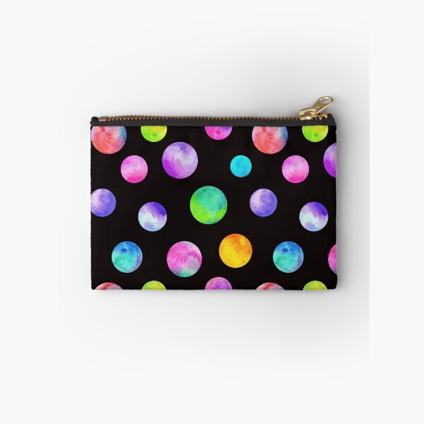 Item preview, polka dots watercolor multicolor trendy pattern designed and sold by cutecrazytshirt.