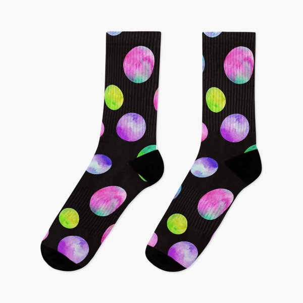 Item preview, polka dots watercolor multicolor trendy pattern designed and sold by cutecrazytshirt.