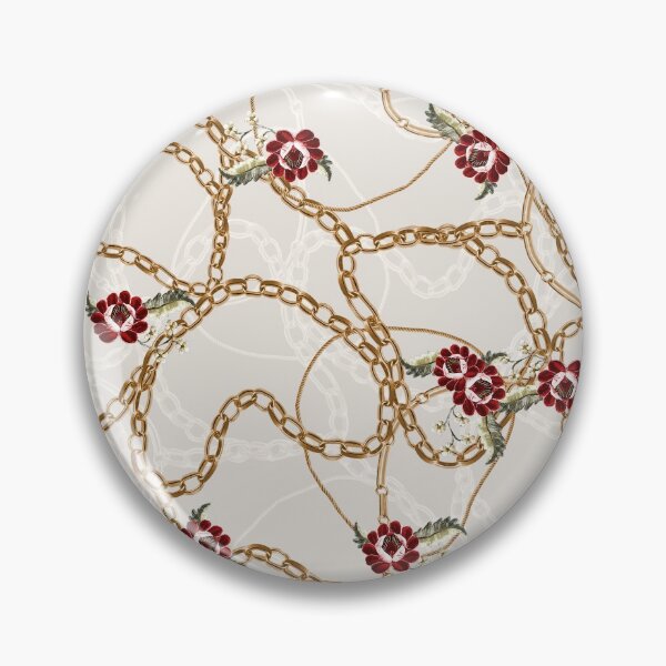 Item preview, Gold chain vintage 80s pattern  designed and sold by PG Illustration.