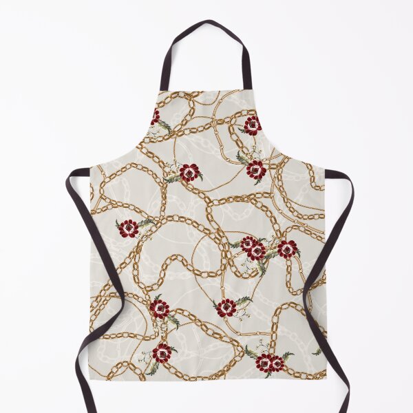 Item preview, Gold chain vintage 80s pattern  designed and sold by PG Illustration.