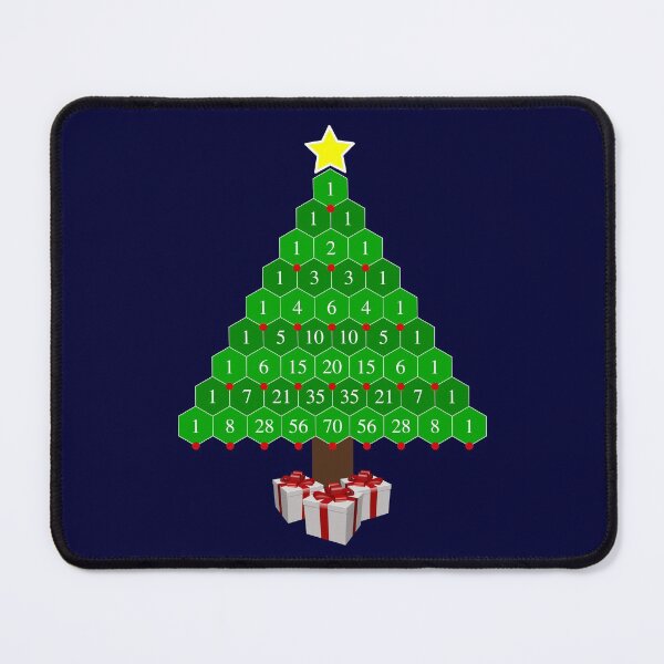 Item preview, Pascal's Triangle Math Christmas Tree designed and sold by rewstudio.