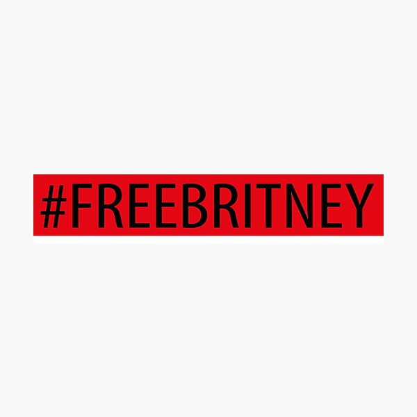 Item preview, Free Britney | #FREEBRITNEY designed and sold by Evazucc.