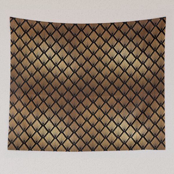 Item preview, Art deco nonfigurative pattern designed and sold by PG Illustration.