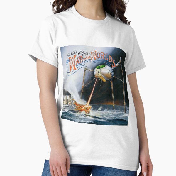 Vista previa del artículo con la obra «Versión musical de Jeff Wayne de La guerra de los mundos», diseñado y vendido por Fligymajig2002.