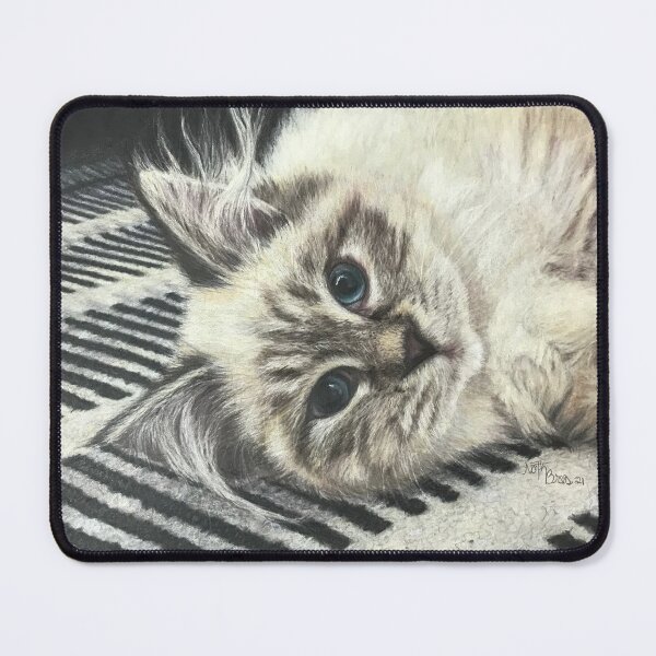 Item preview, Stunning Blue Eyed Siberian Cat| siberian cat lover designed and sold by NathBros.