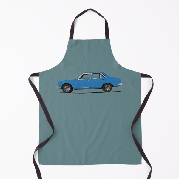 Item preview, 504 sedan - blue - side view designed and sold by knappidesign.